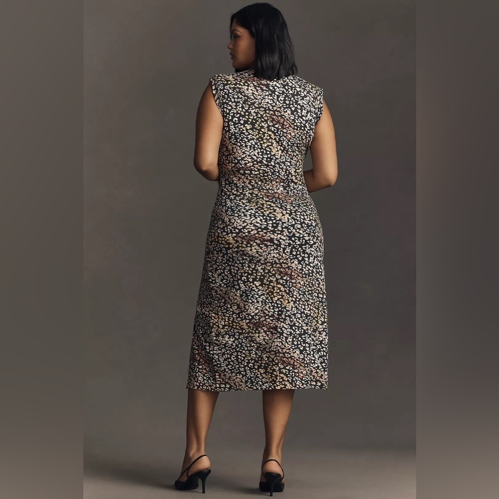 NWT Size 1X - Grey State Chiara Midi Dress - Picture 5 of 16